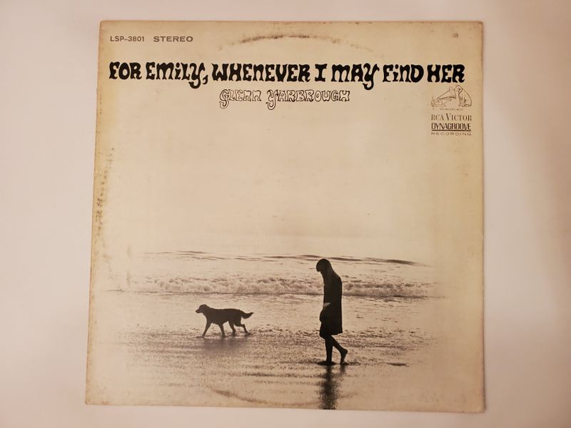 Glenn Yarbrough For Emily, Whenever I May Find Her vinyl record